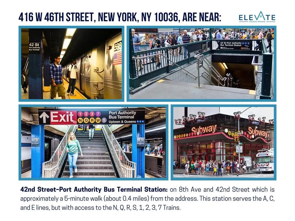 Studio Haven In Times Square & Nearby Restaurants New York ABD